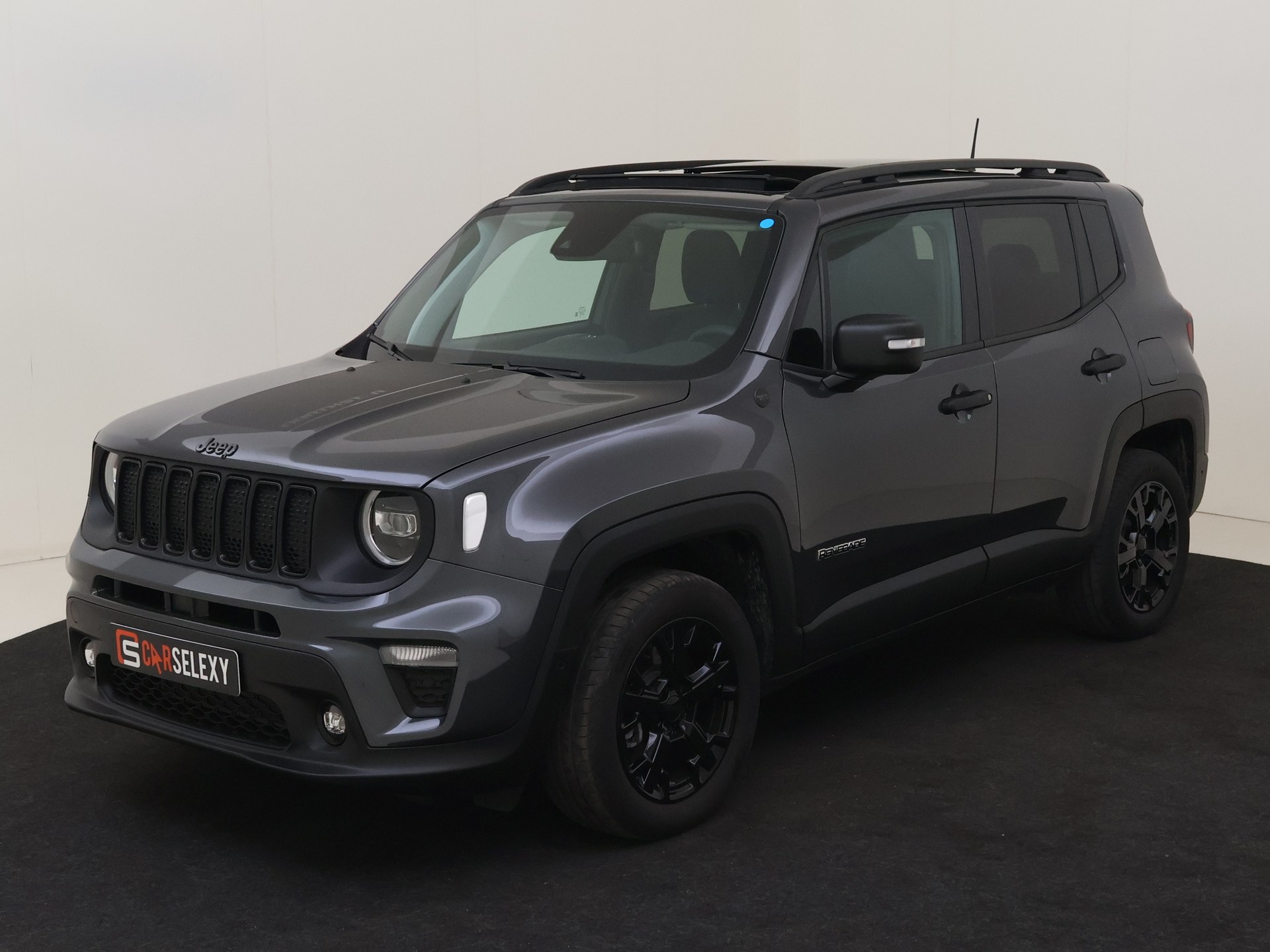 Jeep Renegade 4xe 240 Hyb. Trailh. Panodak 2100km! van Autobedrijf De Dreu in Enkhuizen